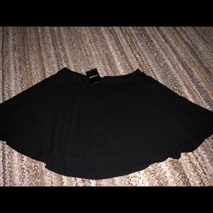 Black high waisted skirt